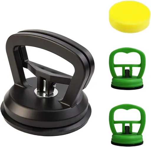 3 Pack Car Dent Puller, Car Dent Puller Kit Handle Lifter Powerful Car Dent Remover, Dent Removal Kit and Dent Repair Puller for Car Body Dent, Glass, Mirror and Tiles