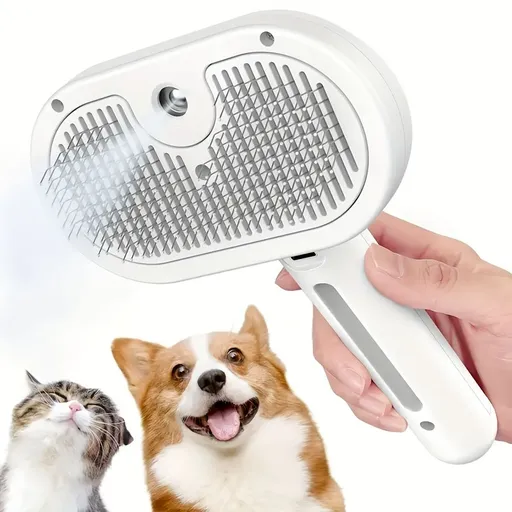 Self-Cleaning Pet Grooming Brush 3-in-1 Efficient Hair Removal Long and Short Hair Suitable for Cats and Dogs
