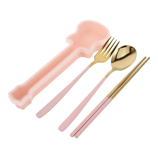 Lunch Box Accessories Pink for Travel 1Set