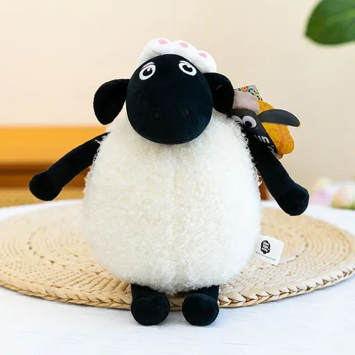 Cute Shaun the Sheep Plush Toy - Soft Stuffed Timy Mom Sheep Doll - Adorable Animal Plushie for Birthday Gift - Timy Mom 30cm