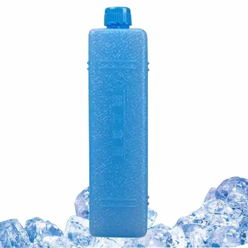 Reusable Slim Ice Block for Coolers, Long Lasting Freezer Pack, 6.3x1.6in Leak-Proof Ice Crystal Box for Lunch Bags Breast Milk