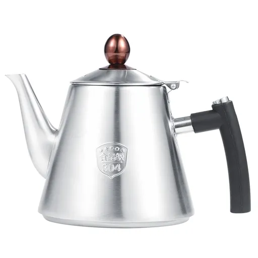 1.2L Stainless Steel Stove top Teapot Tea Coffee Pot Kettle Heat Resistant Handle Matte