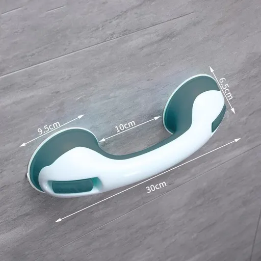 Green Bathroom Grab Bar-Pack of 2