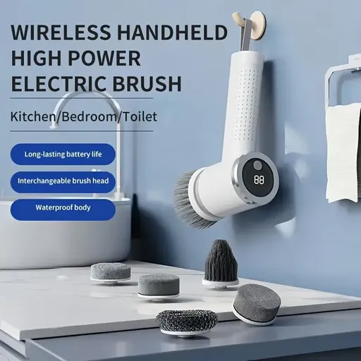 <p>🌟 Multi-Functional Electric Cleaning Brush — One-Click Start to Effortless Deep Cleaning 🌟</p> <p>Tired of stubborn kitchen grease, bathroom limescale, or dirty shoes and carpets? This multi-functional electric cleaning brush is engineered to tack