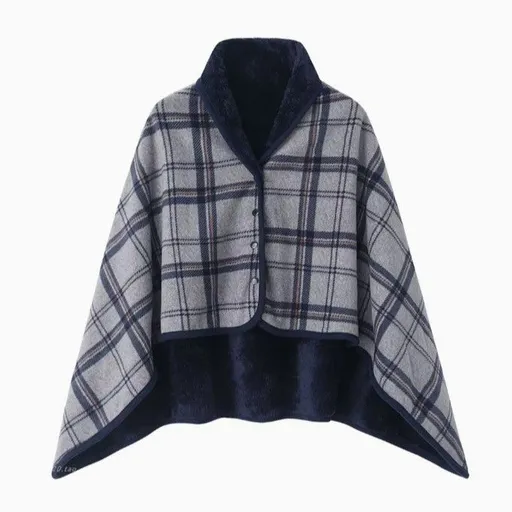 Blue and Gray 80*130cm Japanese-Style shawl blanket Ultra-Soft Blanket - Thick Polyester Throw for Sofa, Bed, Office, Cozy Nap Blanket for Winter & All Seasons