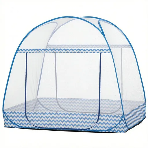 Pop UP Mosquito Net Tent Curtains,win Queen size Folding Design with Net Bottom for Baby Adults Trip Mosquito Netting