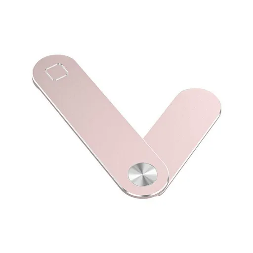 Side Mount Clip Phone Holder for Laptop Adjustable Portable Screen Bracket - Pink