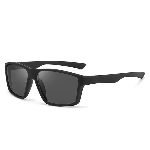 men's sports sunglasses, TR90 sunglasses, polarized sunglasses, UV protection sunglasses, driving sunglasses, cycling sunglasses, Australian sun protection - Black - Size 1PCS