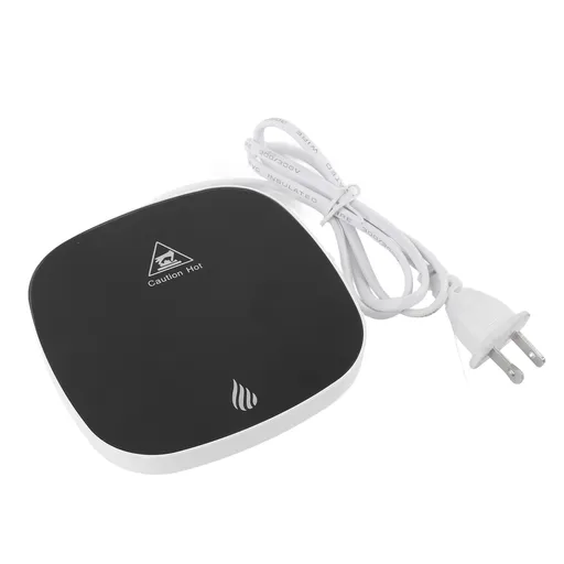 Mug Warmer 16W Low Power 55℃ Constant Temperature Electric Beverage Heating Plate for Coffee Tea Milk US Plug