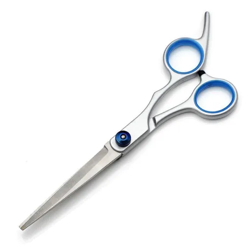 Curved Dog Grooming Scissors,Pet Hair Scissors with Safety Round Tips, Heavy Duty Titanium Stainless Steel