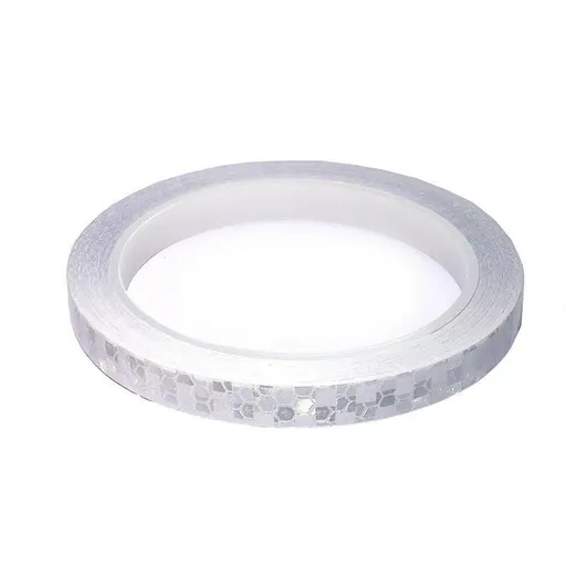 8m Reflective Tape for Bikes Cars Motorcycles Waterproof High Visibility Strip - White