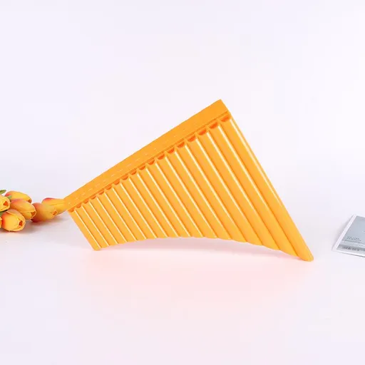 18 Pipes C Key Pan Pipes Instrument with Cardboard Carrying Bag for Children Adults Beginners Teaching Staff