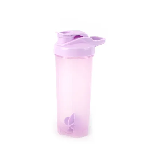 2PCS-Shaker Bottle Protein Shakes Cup and 25-Ounce/700ML Shaker Bottle with Whisk Balls, Protein Shaker Bottle Set, Free of BPA plastic