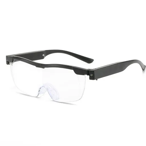 Magnifying Glasses with LED Light USB Rechargeable for Women and Men,Reading Glasses Smart Lighted Eyewear for Reading Small Print