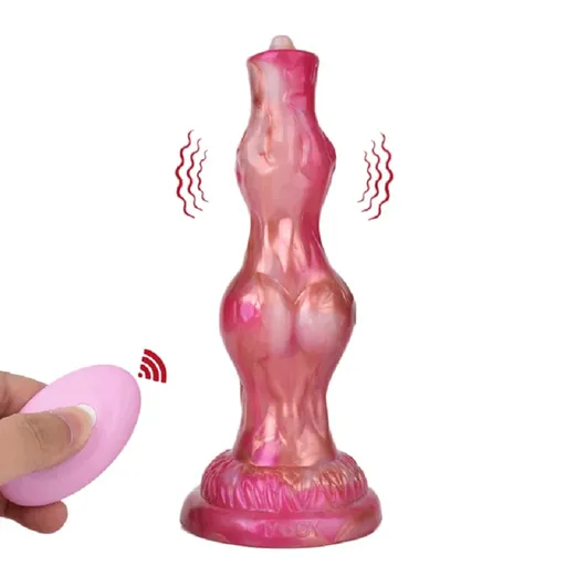 House Of Dasein Fantasy Knot Dildo With Sucker Sex Toys Wireless Control Vibrator Strap On Penis - Vibrator 2141