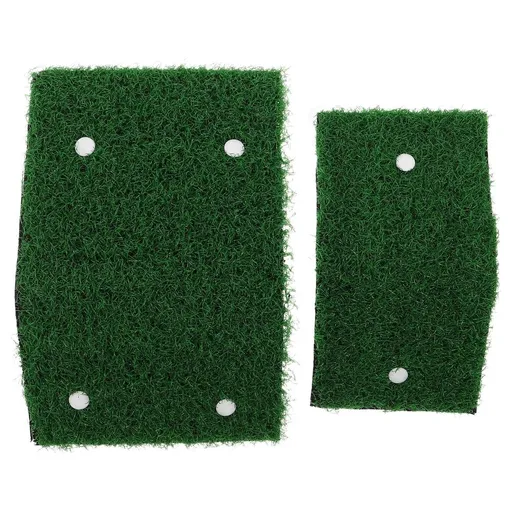 2Pcs Small Animal Pool Escape Ramp Green Non Slip Surface with Suction Cups