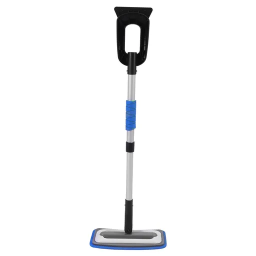 Car Snow Scrapers Aluminium Alloy Ergonomic Handle Efficient Snow Removal Snow Broom Ice Scraper for Car Windshield Blue