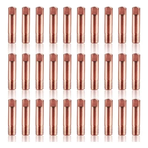 30 Pcs MIG Welding Tips, 11-35 0.035IN for Mig Welding Contact Tips Compatible
