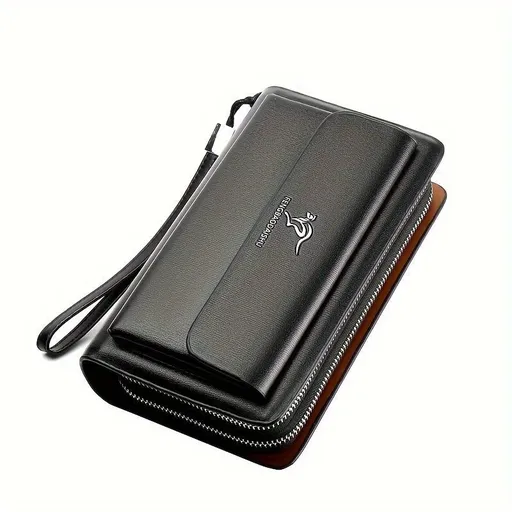 Men'S Clutch Bag Business Clutch Portable Clutch Men'S Accessories - Black - Size m