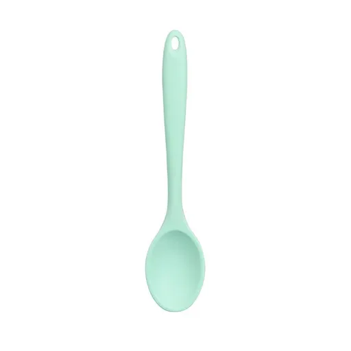 Silicone Ladle Long Handle Heat Resistant Non-Stick 3 Piece Colorful Cooking Spoon Set