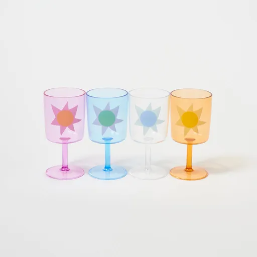 Poolside Wine Glass Utopia Mul