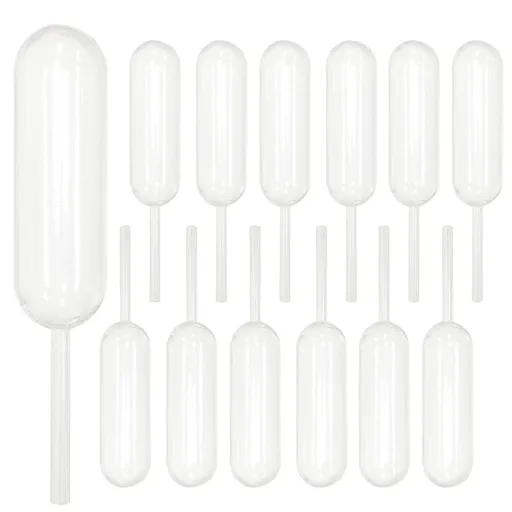Cupcakes Pipettes, 50PCS 4ml Clear Plastic Transfer Liquid Dropper Pipettes, Suitable for Chocolate or Strawberries Cupcakes, Ice Cream, Mini Cakes, Waffles, Children's Painting, Kitchen Supplies
