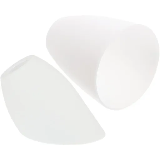Worgeous 2 Pcs Lampshade Black Shades Lampshades for Table White