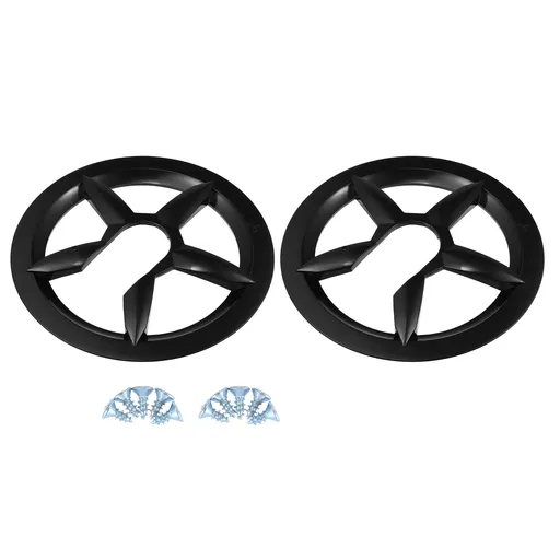 2pcs 40 42 Teeth 6.5cm 5 Holes Bicycle Bike Crankset Chain Wheel Cover Protector Chain Wheel Protective Cover Black