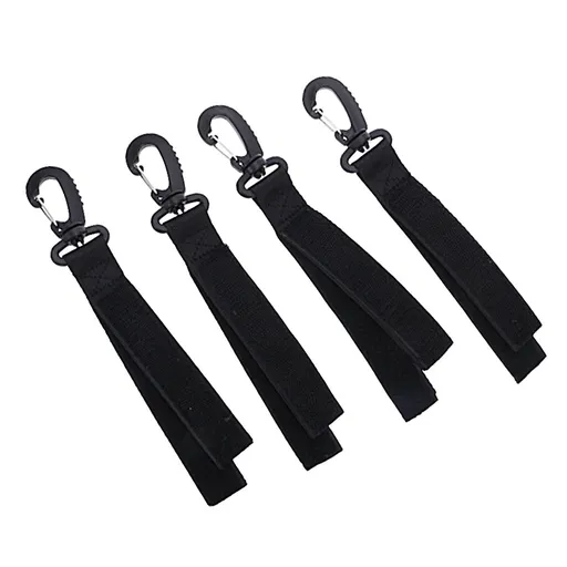 Plastic Hanging Hooks for Tent and Kayak 6.5 x 1.2 x 0.2in