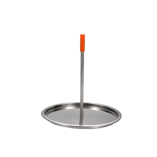 Vertical Grill Skewer Roasting Stand, 304 Stainless Steel for Chicken Turkey Kebab, Charcoal Grill Oven Use, 21 x 19.8 cm