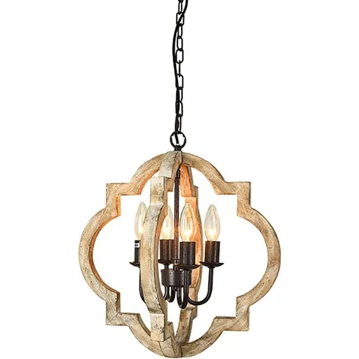 American Retro Industrial Ceiling Light Log Color E12 40W, 40 x 43cm