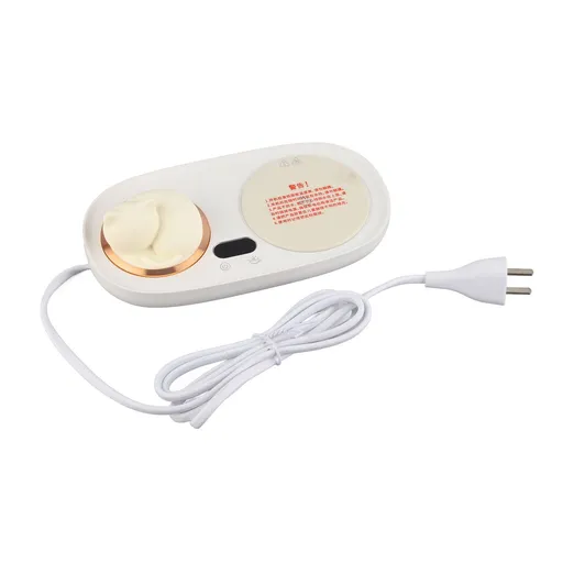 Intelligent Mug Warmer Coaster 55 Degrees Celsius Constant Temperature Heating Pad for Working White
