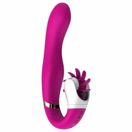 House Of Dasein Tongue Licking Clitoris G Spot Vibrator Oral Sex Stimulation Women Clitoral - Purple