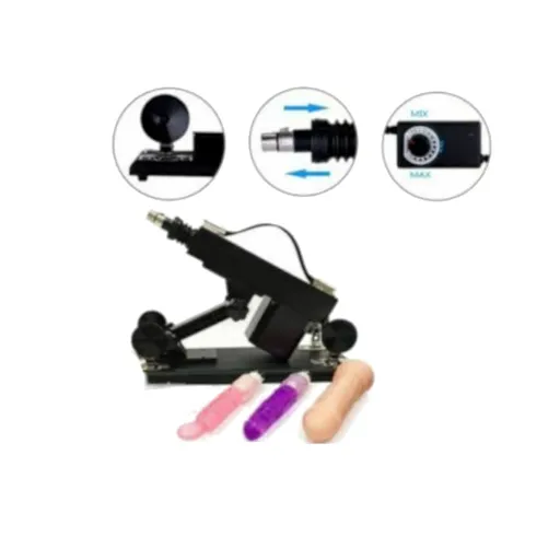 House Of Dasein Automatic Sex Machine Plus Choose Your Own Attachments Dildos / Vibrator - Machine + 1S 1M 1H