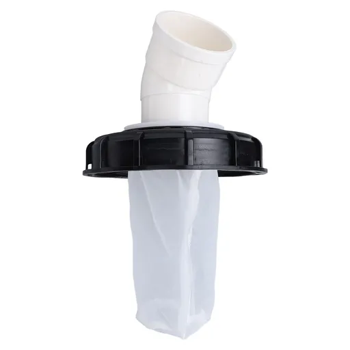 Ton Barrel Cover Reusable Plastic with Built in Filter Bag DN150‑165mm 45 Degrees
