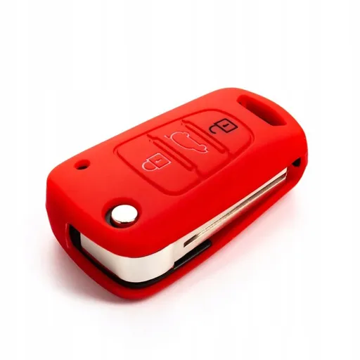 Practical High Performance Replacement Silicone shell for KIA Sportage Ceed Sorento Venga_MGF, Red Color, Excellent Performance