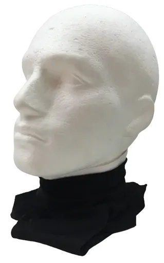 CLERICAL SHIRT COLLAR Priest Costume Halloween Fancy Dress Neck in Black