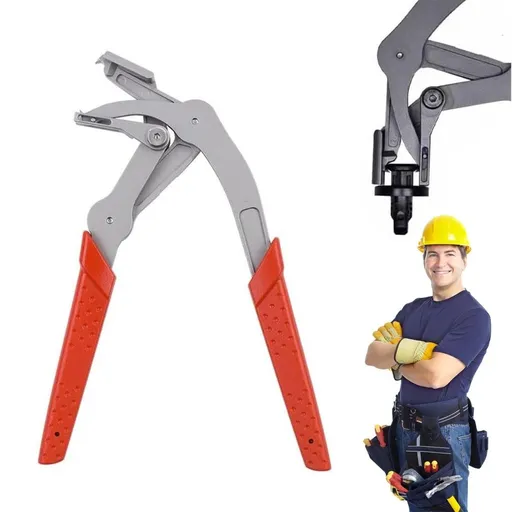 Automotive Clip Removal Tool & Trim Pliers, Car Fastener Remover for Door Panels, Interior Trim & Dashboard