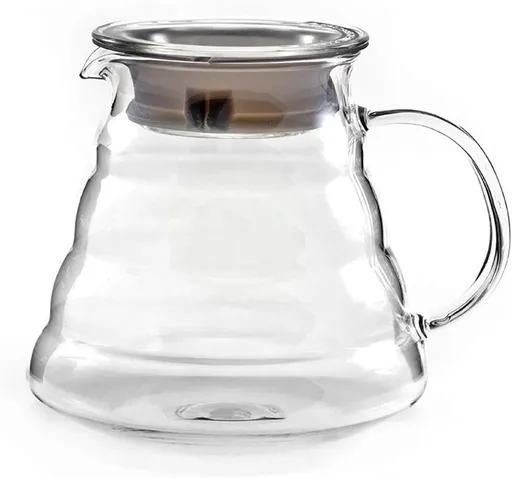 Coffee Server 600ml Clear Glass Coffee Carafe Standard Size