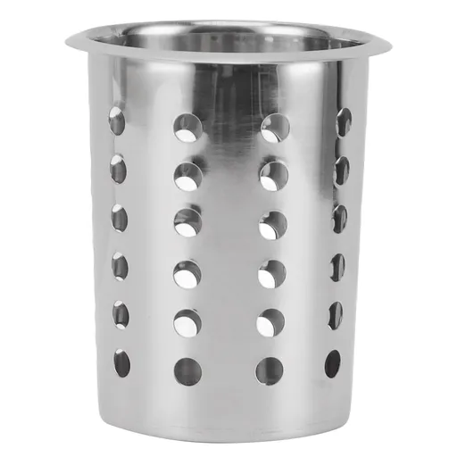 Kitchen Utensil Holder Multipurpose Large Capacity Mess Proof 304 Stainless Steel Utensil Holder for Countertop With Holes