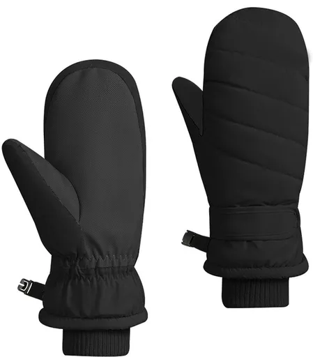 Ski Gloves, Women's Ski Gloves, Waterproof ski gloves for women in winter, Non-slip touchscreen snowboard gloves, 26 x 12 x 6.5 cm, Black