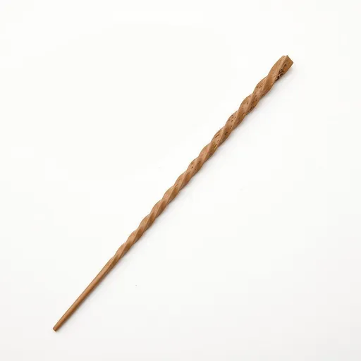 Adventurer Cosplay Wand, Weathered Resin Texture, Halloween Display Prop, Style 35, Blue Gold Stamping Ribbon Gift Box