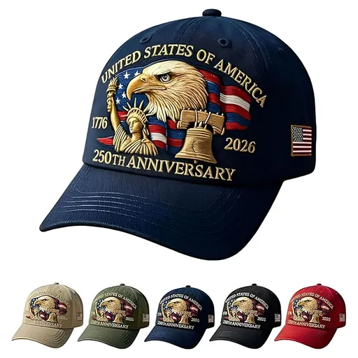 250Th Anniversary Usa Hat, United States 250Th Anniversary Hat Patriot Cap Celebration Gifts for Men Women
