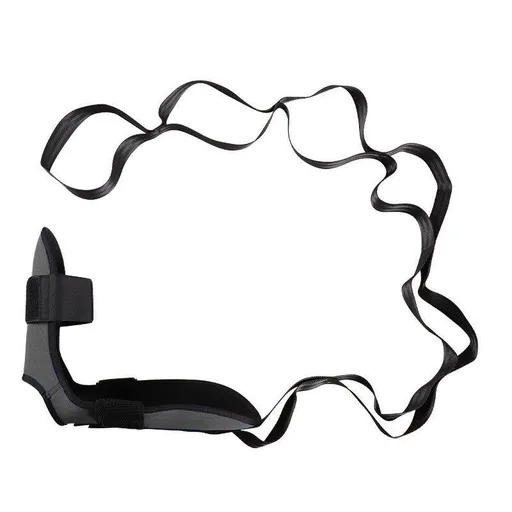 Foot Stretcher Strap for Plantar Fasciitis and Achilles Tendonitis 7 Hand Loops Heavy Duty Nylon