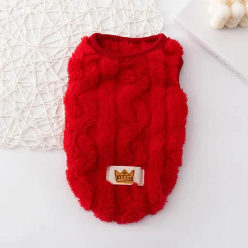 Cat Sweaters Kitty Sweater for Cats Knitwear,Small Dogs Kitten Clothes Male and Female,High Stretch,Soft,Warm Dog Clothes for Small Dog and Cat Winter S Red