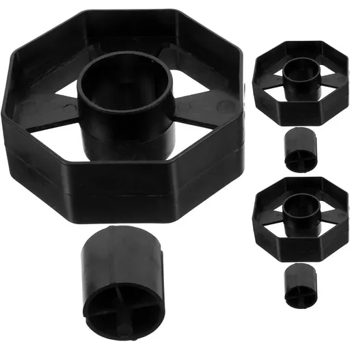 10 Sets Tape Dispenser Replacement Parts Plastic Core Wheels for Desktop Dispensers