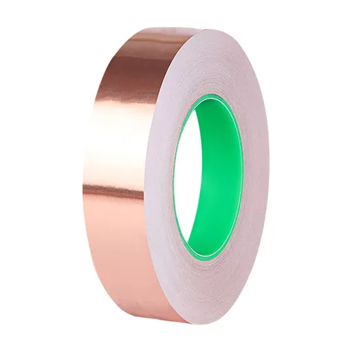 Copper Tape with Double Side Conductive, Copper Foil Tape Self Adhesive Shielding, Paper Circuits, Electrical Repairs, Guitar Repairs, Grounding, Stained Glass 1.2×780 in B