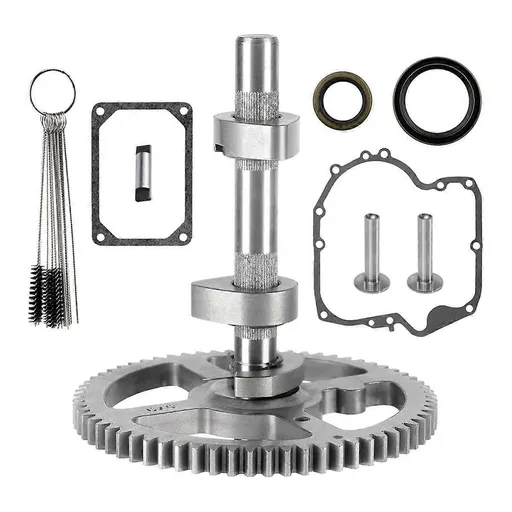 Camshaft Kit for B&S Garden Tractor Riding Mower Camshaft Replacement, ABS + Metal material, automotive replacement use