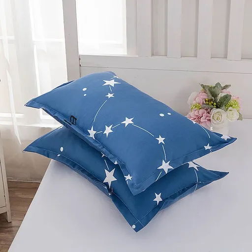 Tiao yuyun Pillowcase Pair Polyester 48x74cm 48*74cm [a pair of pillowcases]