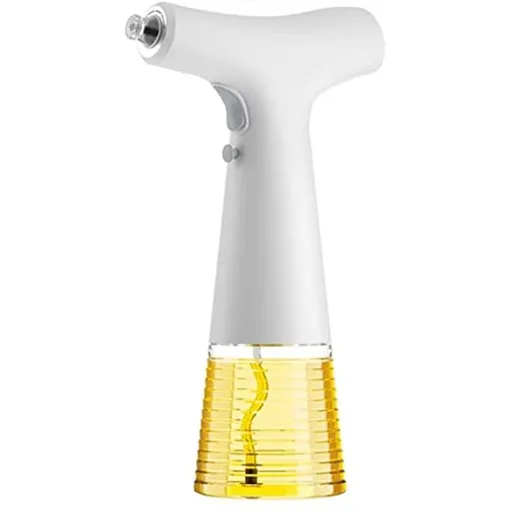 Electric Oil Sprayer for Cooking, 240ml Electric Oil Dispenser Automatic Cooking Oil Spray Bottle, Oil Vinegar Soy Sauce Dispenser for Cooking Baking Roasting Frying